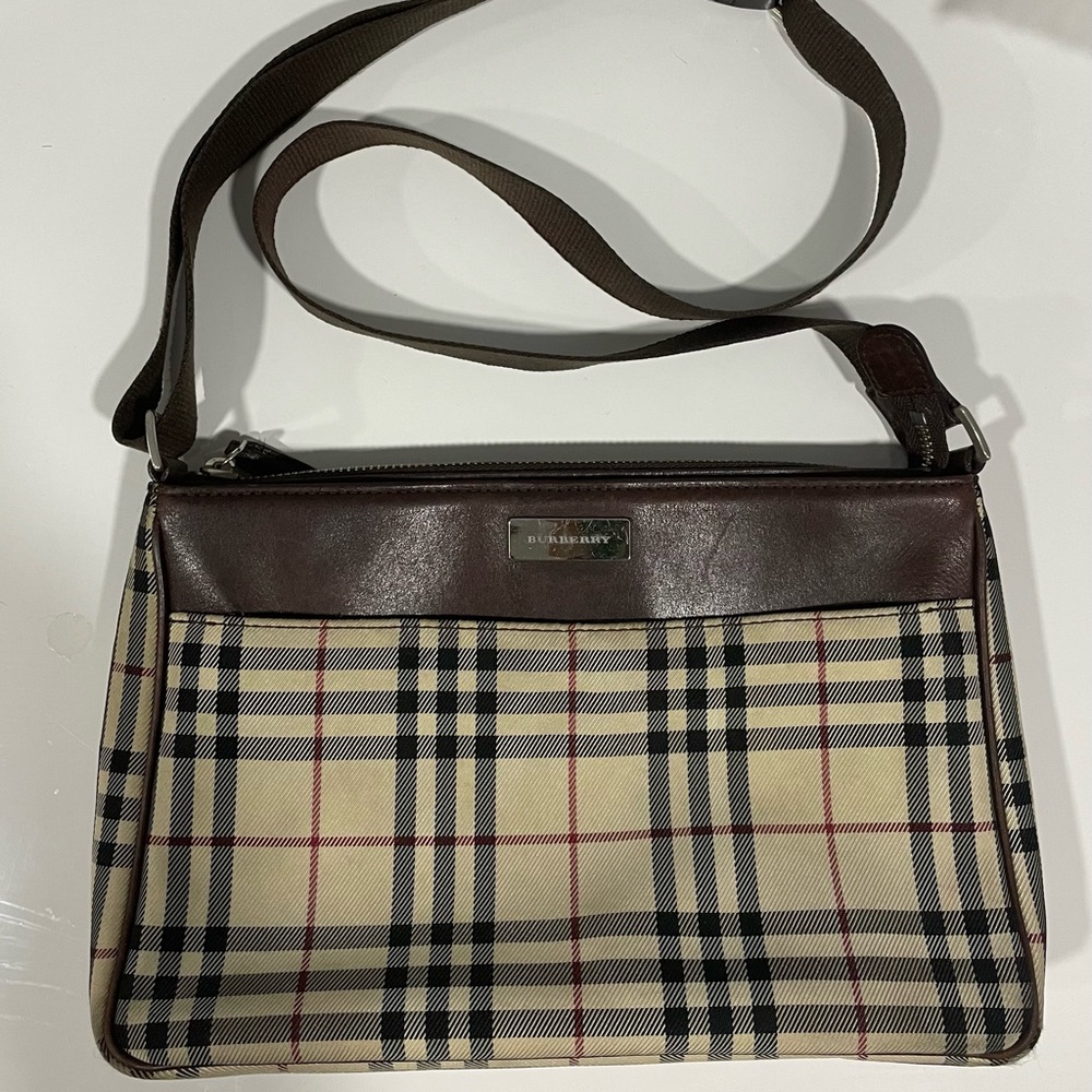Burberry Nova Check Shoulder or Crossbody